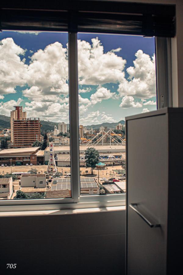Loft Com Vista Para Vila Germanica 705 Blumenau Kültér fotó